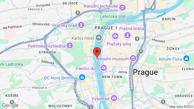 Map of the area around Střelecký ostrov 336, 110 00 Praha, Česko,Prague, Czech Republic, Prague, PR, CZ