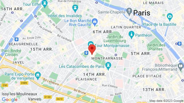 Map of the area around 8 Rue Vandamme, 75014 Paris, France,Paris, France, Paris, IL, FR