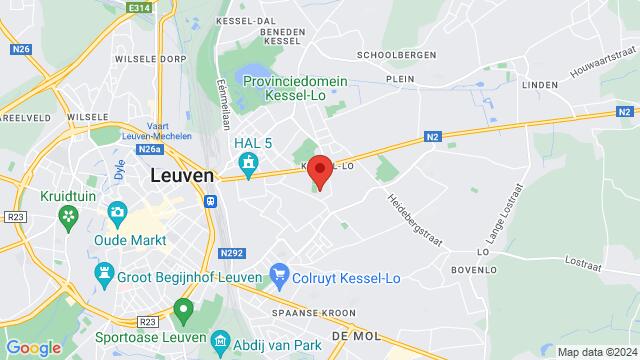 Kaart van de omgeving van Stadionlaan 4, Leuven, BU, BE