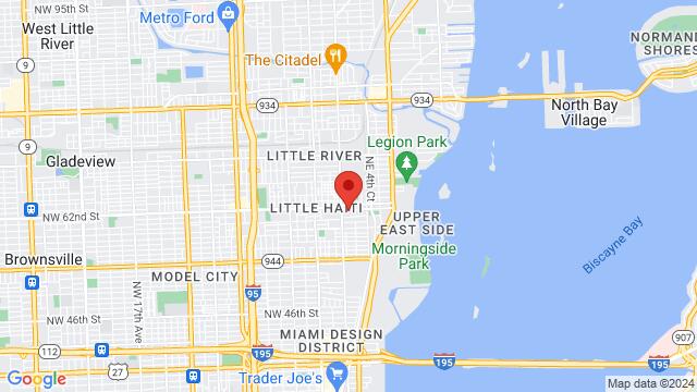Karte der Umgebung von 250 NE 61st Street,Miami,FL,United States, Miami, FL, US