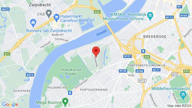 Map of the area around Plein Publiek, Zonnestroomstraat, 2660 Antwerpen, België,Antwerp, Belgium, Antwerp, AN, BE