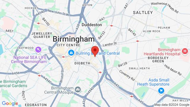 Map of the area around 230 FAZELEY STREET,Birmingham, United Kingdom, Birmingham, EN, GB