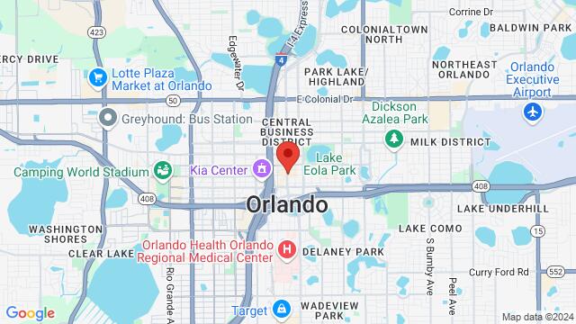 Map of the area around 183 S Orange Ave, Orlando, FL 32801-3203, United States,Orlando, Florida, Orlando, FL, US