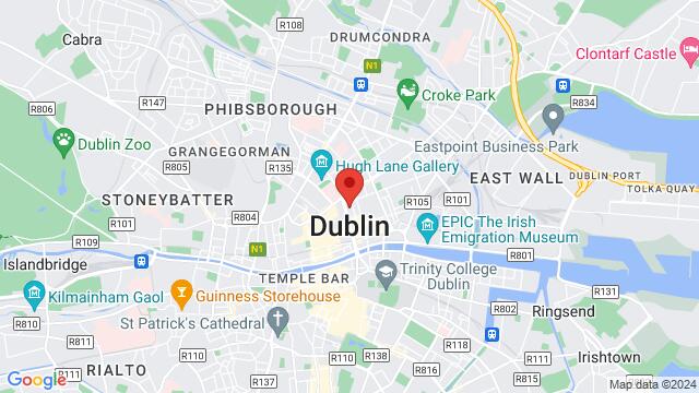 Karte der Umgebung von 19 O'Connell Street Upper, D01 E796, Dublin 1, DN, IE
