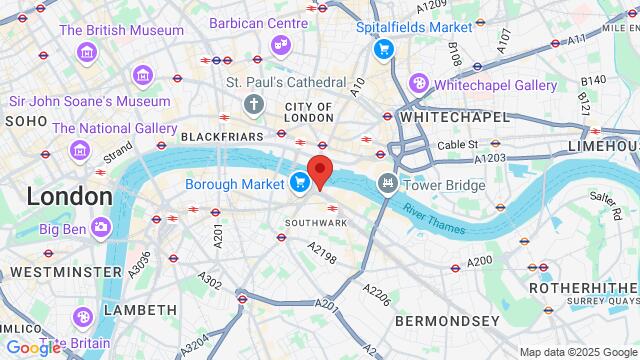 Map of the area around N1 Bar - London Bridge, London, EN, United Kingdom, London, EN, GB