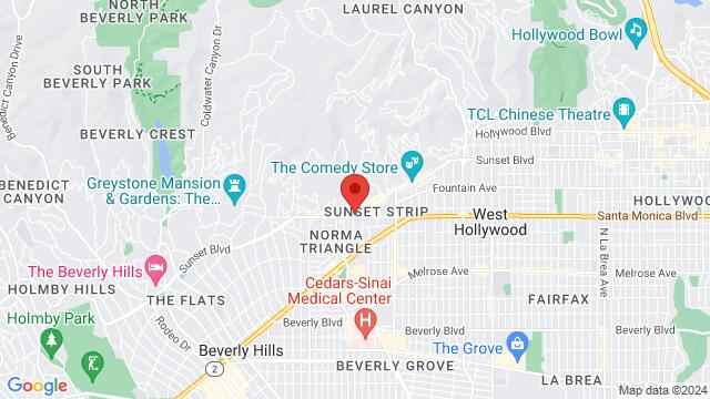 Carte des environs State Social House, 8782 Sunset Boulevard, West Hollywood, CA 90069, West Hollywood, CA, 90069, US