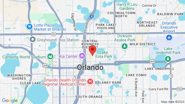 Map of the area around 69 E Pine St, Orlando, FL 32801-2617, United States,Orlando, Florida, Orlando, FL, US