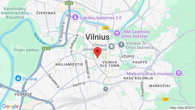 Map of the area around Trakų gatvė 10, LT-01132 Vilnius, Lietuva,Vilnius, Lithuania, Vilnius, VL, LT