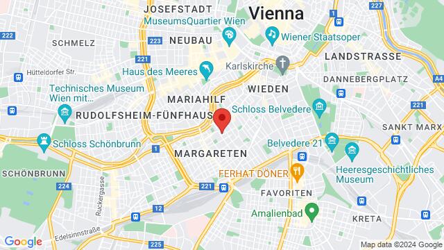 Map of the area around 26 Castelligasse, Wien, Wien, AT