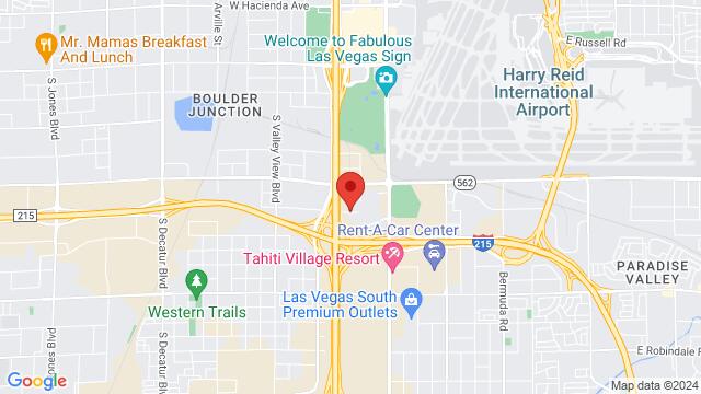 Map of the area around 3300 S Las Vegas, NV, 89109, Las Vegas, Nv, United States