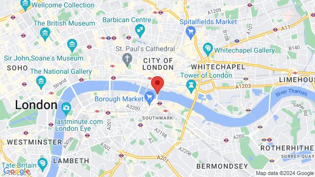 Map of the area around London Bridge, 3 Lower Thames Street, London, EC3R 6HD, United Kingdom