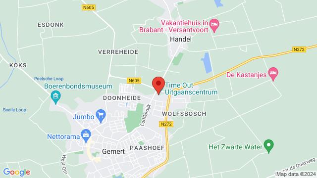 Map of the area around Time Out - Gemert (NL)