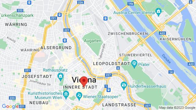 Kaart van de omgeving van null, Wien, Wien, AT