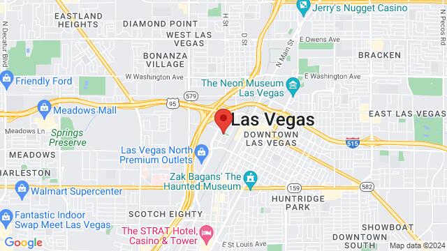 Carte des environs 575 Symphony Park Ave,Las Vegas,NV,United States, Las Vegas, NV, US