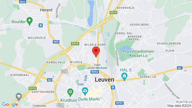Map of the area around Kolonel Begaultlaan 17, 3012 Leuven, België,Leuven, Belgium, Leuven, BU, BE