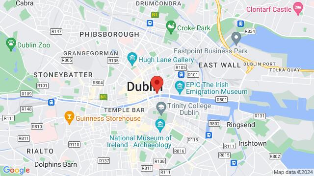 Map of the area around 28 Eden Quay, D01 DE44, Dublin 1, DN, IE