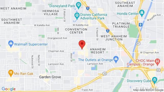 Carte des environs 11999 Harbor Blvd, 92840, Garden Grove, CA, United States