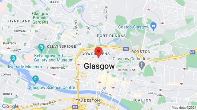 Karte der Umgebung von City Parking Glasgow, Glasgow, G1 4HS, United Kingdom,Glasgow, United Kingdom, Glasgow, SC, GB