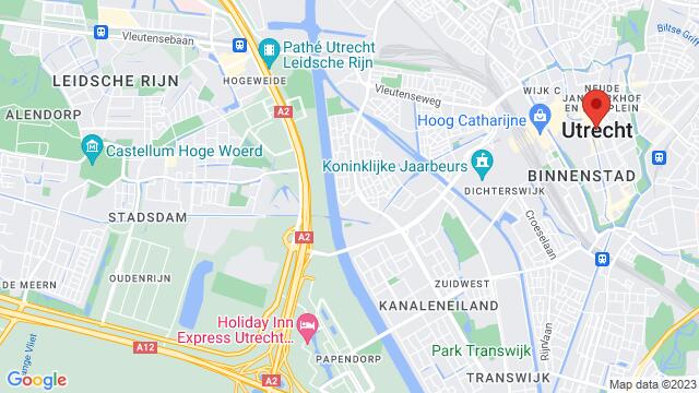 Carte des environs Beyaertdreef 3, Utrecht, The Netherlands