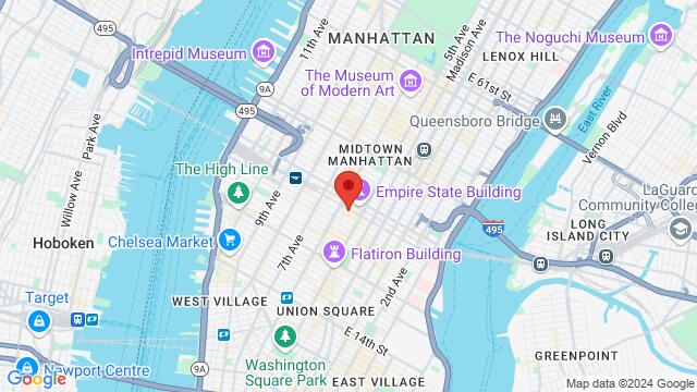 Map of the area around 38 W 32nd St, New York, NY 10001-0361, United States,New York, New York, New York, NY, US