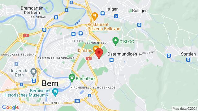 Map of the area around Zentweg 17a, 3006 Bern, Schweiz,Bern, Bern, BE, CH