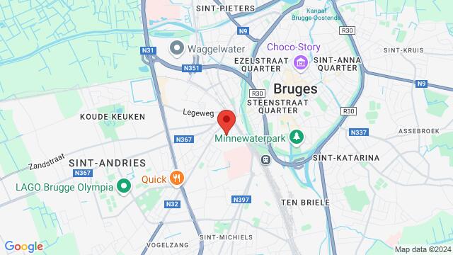 Map of the area around Magdalenastraat 27,Brugge, Belgium, Brugge, WV, BE