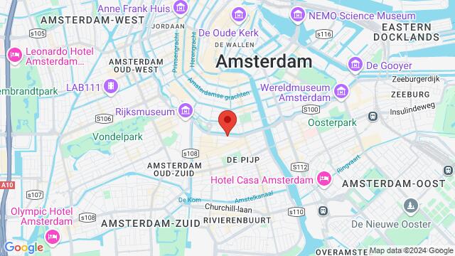 Map of the area around Doc Doven Ontmoetingscentrum, Stadhouderskade 89, 1073 AV Amsterdam, Nederland,Amsterdam, Netherlands, Amsterdam, NH, NL