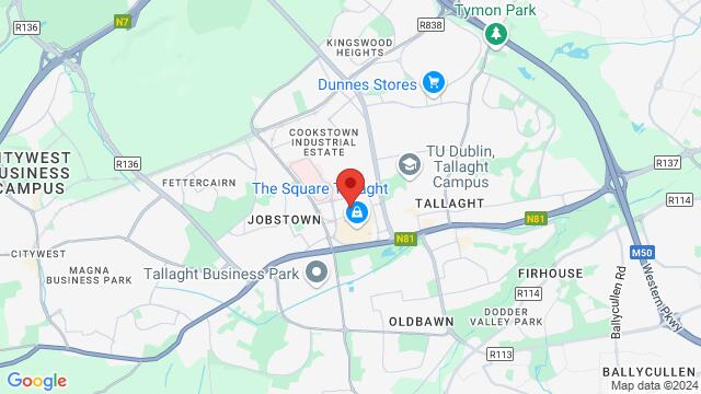 Map of the area around Civic Theatre, Belgard Square North, Dublin, County Dublin, D24 NWN7, Ireland,Dublin, Ireland, Dublin, DN, IE