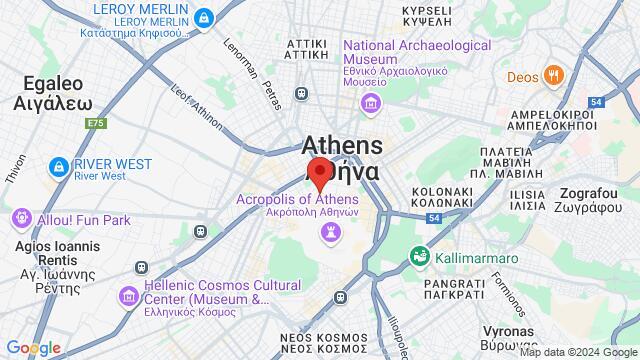 Map of the area around Agion Anargyron 21,Athens, Greece, Athens, AT, GR