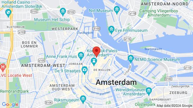 Mapa de la zona alrededor de Nieuwezijds Voorburgwal 78D, 1012 SE Amsterdam, Nederland,Amsterdam, Netherlands, Amsterdam, NH, NL