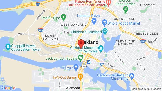 Karte der Umgebung von For the Culture, 701 Clay St, Oakland, CA, United States