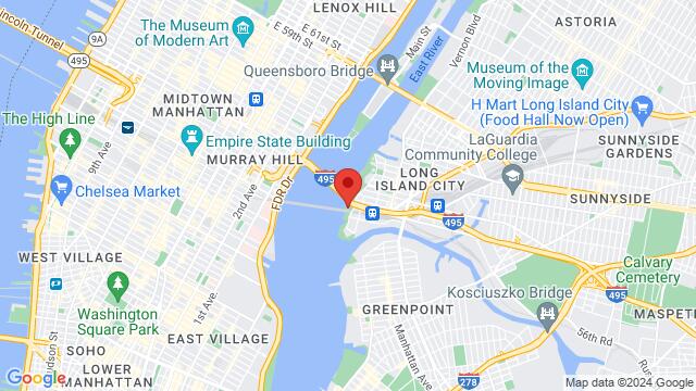 Map of the area around FRANK OTTOMANELLI’s Long Island City, 52-10 Center Boulevard, Queens, NY 11101, Queens, NY, 11101, United States