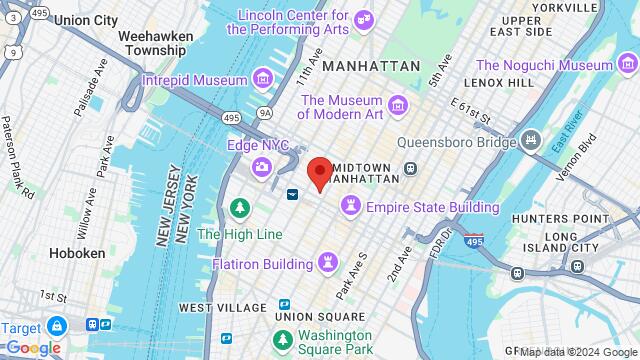 Map of the area around 224 West 35th St (between 7th & 8th Ave), New York, NY 10001, 15th Floor