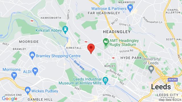 Map of the area around 12 Burley Hill Drive, Leeds, LS4 2SZ, United Kingdom,Leeds, Leeds, EN, GB