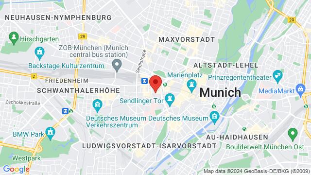 Map of the area around Schwanthalerstraße 13, 80336 München, Deutschland,Munich, Germany, Munich, BY, DE