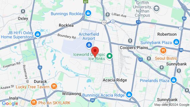 Map of the area around 174 Mortimer Rd, Acacia Ridge QLD 4110, Australia