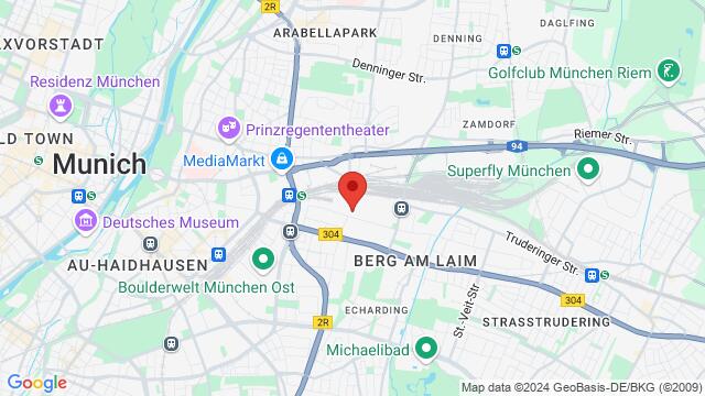 Mapa de la zona alrededor de Neumarkter Str. 71, 81673 München, Germany