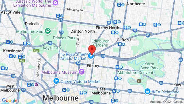 Map of the area around 67 Cecil St, Fitzroy VIC 3065, Australia,Melbourne, Victoria, Australia, Melbourne, VI, AU