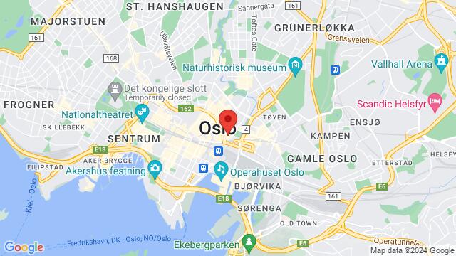 Kaart van de omgeving van Christian Krohgs gate 2, 0186 Oslo, Norge,Oslo, Norway, Oslo, OS, NO