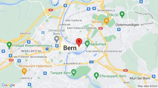 Map of the area around BAILAS, Gerechtigkeitsgasse 58, 3011 Bern, Switzerland