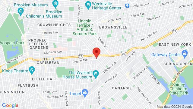 Map of the area around 550 Remsen Avenue, 11236, Brooklyn, NY, US