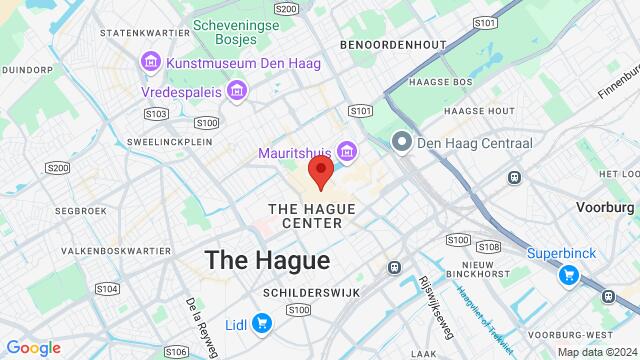 Map of the area around Kettingstraat 2, 2511 AN Den Haag, Nederland,The Hague, Netherlands, The Hague, ZH, NL