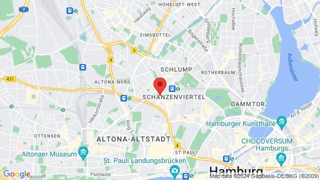 Map of the area around Schulterblatt 73, 20357 Hamburg, Deutschland,Hamburg, Germany, Hamburg, HH, DE