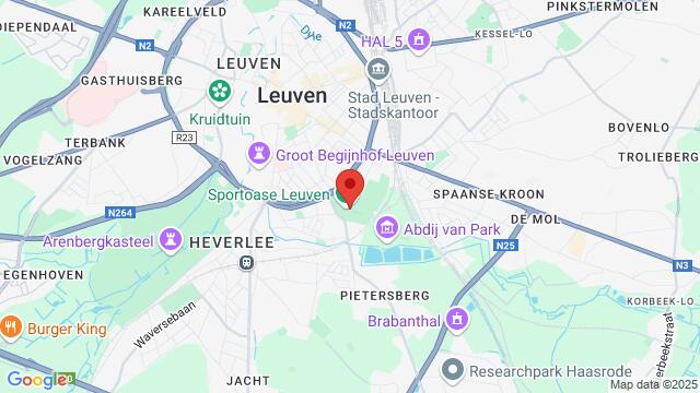 Map of the area around Philipssite 6, 3000 Leuven, LEUVEN,