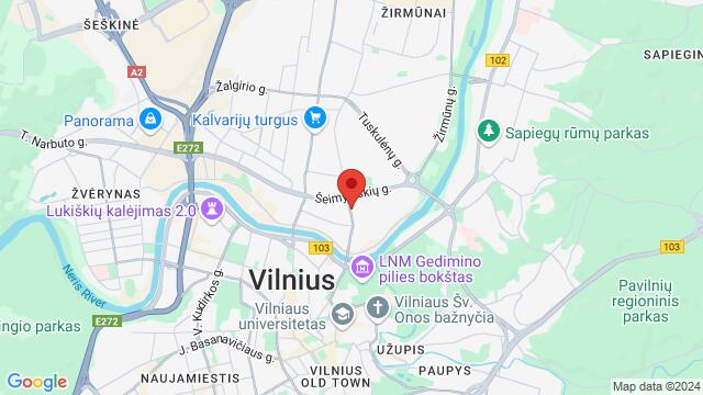 Map of the area around Rinktinės gatvė 5, LT-09234 Vilnius, Lietuva,Vilnius, Lithuania, Vilnius, VL, LT