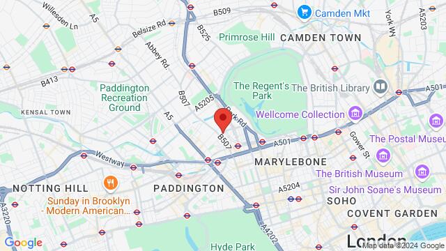 Map of the area around 3 Rossmore Road, London, NW8 8, United Kingdom,London, United Kingdom, London, EN, GB