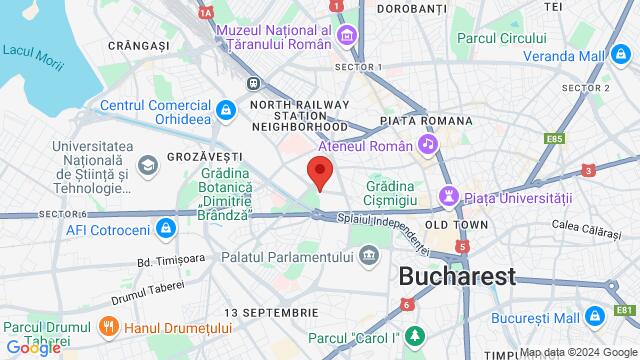 Map of the area around calea plevnei nr.61 sector 1,Bucharest, Romania, Bucharest, BU, RO