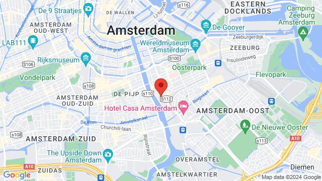 Map of the area around Weesperzijde 79A, 1091 EJ Amsterdam, Nederland,Amsterdam, Netherlands, Amsterdam, NH, NL