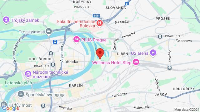 Map of the area around Centrum Loreto - Štorchova 1555/5,Prague, Czech Republic, Prague, PR, CZ