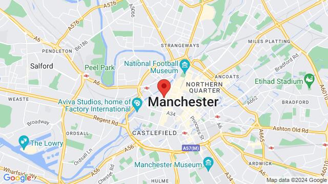 Map of the area around 79-81 Bridge street,Manchester, United Kingdom, Manchester, EN, GB